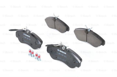 Фото 1 - гальмівні колодки дискові CITROEN Jumper 1.9,2.5Diesel/FIAT DUCATO 18,4x4 2.5,2.8TD/PEUGEOT Boxer BOSCH 0986424031 Гальмівні колодки дискові CITROEN Jumper 1.9,2.5Diesel/FIAT DUCATO 18,4x4 2.5,2.8TD/PEUGEOT Boxer BOSCH 0986424031 (фото 1)