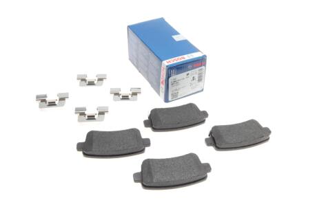 Комплект тормозных колодок, дисковый тормоз BOSCH 0986424124