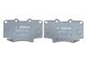 Гальмівні колодки дискові TOYOTA Land Cruiser 4.2, 4.5i 24V BOSCH 0986424134 (фото 4)