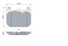 Колодки гальмівні дискові BOSCH 0 986 424 331 (фото 5)