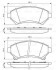 Колодки гальмівні дискові BOSCH 0986424466 (фото 1)