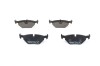 Комплект тормозных колодок, дисковый тормоз BOSCH 0986424484 (фото 3)