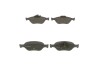 Колодка торм. диск. FORD FIESTA, FUSION, MAZDA 2 передн. BOSCH 0 986 424 558 (фото 4)