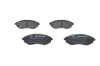Комплект тормозных колодок, дисковый тормоз BOSCH 0986424818 (фото 3)