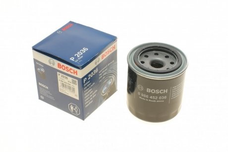 Фільтр масляний Honda, mazda BOSCH 0986452036