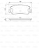 Гальмівні колодки дискові ALFA ROMEO 164/FIAT Croma90 -98 0986461770