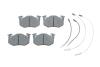 BOSCH Тормозные колодки диск.передн.(с датч.)CITROEN,RENAULT 0986466350