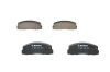 Гальмівні колодки дискові MITSUBISHI Colt/Galant/Lancer -92 BOSCH 0986469550 (фото 3)
