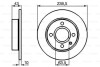 Тормозной диск Bosch 0986478501