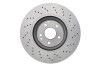 Гальмівний диск MB C W203 AMG-пакет \'\'F - кратн. 1 шт BOSCH 0986479135 (фото 3)