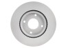 Гальмівний диск NISSAN Tiida "F "D=280mm "07>> BOSCH 0986479737 (фото 3)