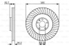 Гальмівний диск AUDI A8/S8 \'\'F \'\'>>10 0986479A31
