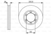 BOSCH диск гальм.передн. MAZDA E Van 97- 0986479R37