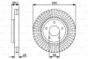 Гальмівний диск NISSAN Quest/Pathfinder \'\'F \'\'3,5 \'\'03>> 0986479V48
