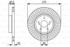 Диск гальмівний TOYOTA Corolla \'\'F \'\'1.8 \'\'99-09 0986479W13