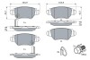 Гальмівні колодки дискові BOSCH 0 986 494 014 (фото 5)