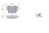 Гальмівні колодки дискові CITROEN/PEUGEOT C4/207/307 \'\'R \'\'>>07 BOSCH 0986494099 (фото 5)
