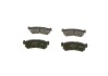 Комплект тормозных колодок, дисковый тормоз BOSCH 0986494133 (фото 3)