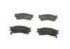 KIA Колодки тормозные передние Cerato 04-, Rio -05. BOSCH 0986494146 (фото 4)