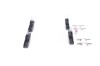 Гальмівні колодки CITROEN C2/C3 \'\'F 1.1i-1,4i \'\'03>> BOSCH 0986494262 (фото 2)