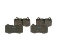 Комплект тормозных колодок, дисковый тормоз BOSCH 0986494282 (фото 4)