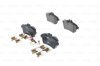 BOSCH DB Гальмівні колодки передн. (з пластинами для монтажу) 0986494290