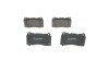 КОЛОДКИ ГАЛЬМІВНІ ПЕРЕДНІ Mitsubishi Lancer EVO IX, Subaru Impreza WRX STI BOSCH 0986494395 (фото 3)