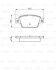 BOSCH FIAT Тормозные колодки задние STILO, BRAVO 1.2 16V-2.4 20V 01- 0986494536