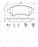 Колодки дискового тормоза BOSCH 0986494623 (фото 8)