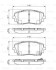 BOSCH KIA Тормозные колодки передн.Picanto 11- 0986494688