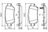 Колодки гальмівні дискові BOSCH 0986494816 (фото 7)