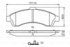 BOSCH CHEVROLET Колодки гальм. передн. TrailBlazer 5.3 04-, GMC Envoy XL 5.3 04- 0986494854