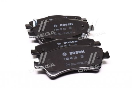 Колодки гальмівні BOSCH 0986495106 (фото 1)