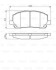 BOSCH TOYOTA Гальмівні колодки передн. Lexus RX 00- 0986495126