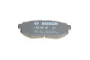 Комплект тормозных колодок, дисковый тормоз BOSCH 0986495135 (фото 8)