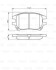 Гальмівні колодки дискові Lexus RX300 U1 2001-2003 F 0986495140