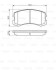 BOSCH Тормозные колодки перед. MITSUBISHI Galant VI 96-03, Lancer 03- 0986495158