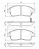 Гальмівні колодки TOYOTA Camry/Corolla/Carina E/RAV 4/Sprinter \'\'F \'\'>>02 PR2 0986495257