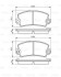 Колодки гальмівні дискові BOSCH 0986495270 (фото 1)