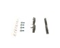 Комплект тормозных колодок, дисковый тормоз BOSCH 0986495319 (фото 1)