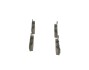 Комплект тормозных колодок, дисковый тормоз BOSCH 0986495394 (фото 2)