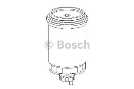АКЦІЯ!!! Паливний фільтр 4283 NISSAN/PEUGEOT Micra,106 98-02 BOSCH 1457434283 (фото 1)