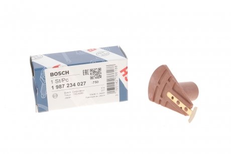 Бегунок распределителя зажигания BOSCH 1987234027