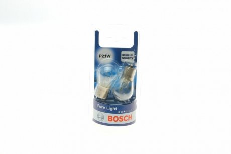 Лампа p21w 12v (блістер 2 шт.) BOSCH 1 987 301 017