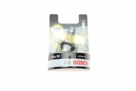 Лампа накаливания 12 V 55 W H7 PLUS 90 блистер BOSCH 1 987 301 078