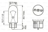 Лампа накаливания Trucklight, W3W, 24V/3W, W2,1x9,5d BOSCH 1987302517 (фото 6)