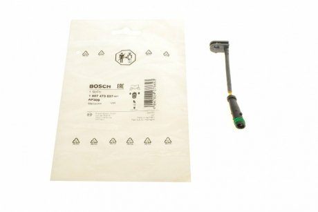 Сигнализатор, износ тормозных колодок BOSCH 1987473037