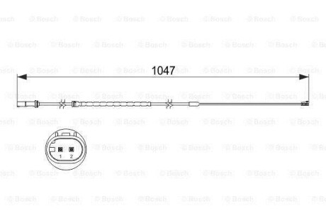 Гальмівні аксесуари BOSCH 1987473512