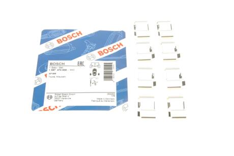 Монтажний к-кт гальмівних колодок BOSCH 1987474605 (фото 1)