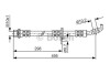 Гальмівний шланг 495mm LEXUS/TOYOTA ES300/RX300/Avalon/Camry \'\'2,0-3,0 \'\'91-05 1987476963